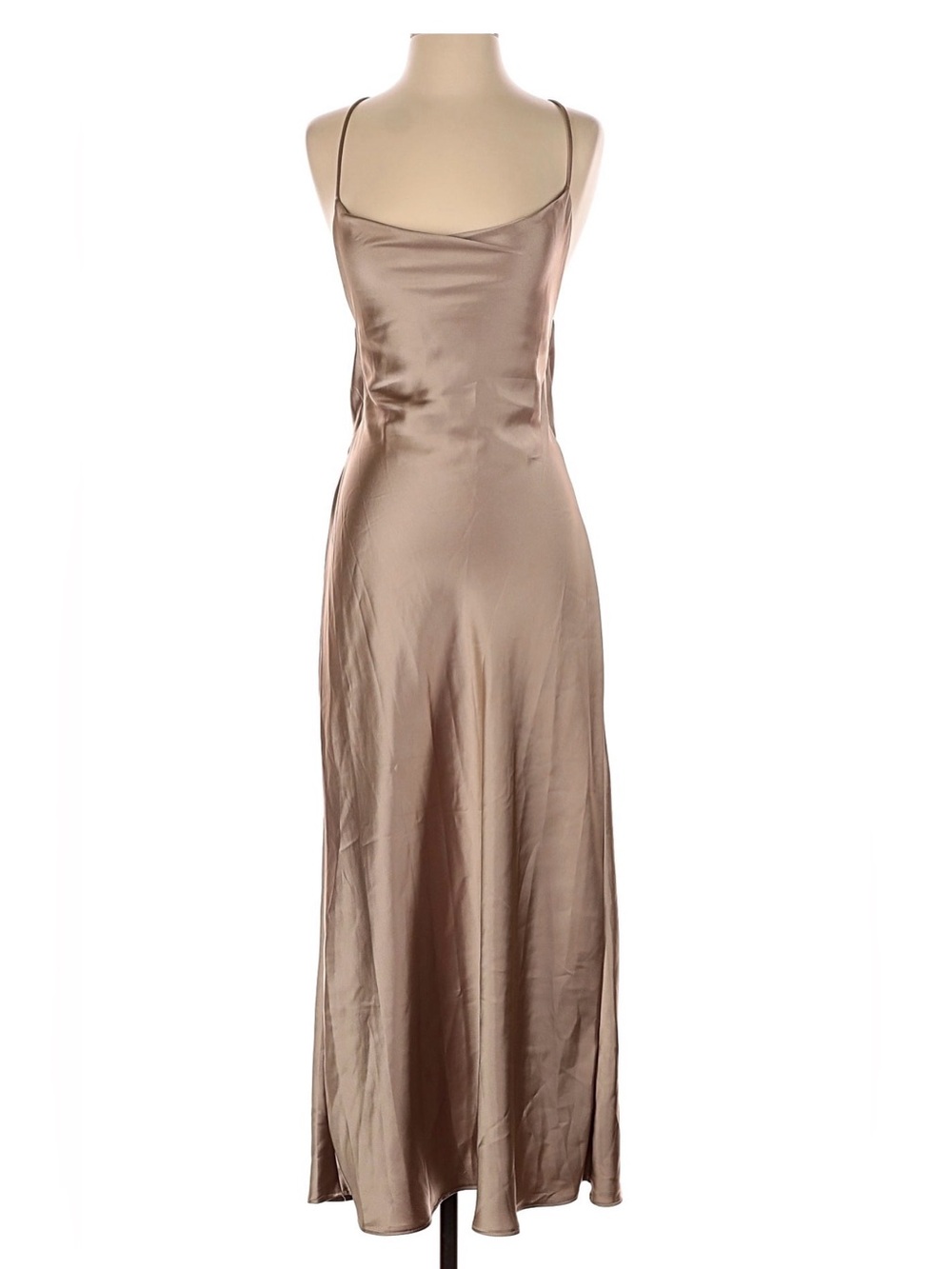 ✨Zara Satin Dress ✨🤎